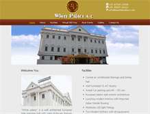 Tablet Screenshot of dvwhitepalace.com